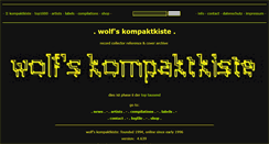 Desktop Screenshot of kompaktkiste.de